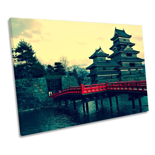 Matsumoto Castle Japan Asia - Wrapped Canvas Art Prints Ebern Designs Size: 30.5cm H x 45.7cm W on Productcaster.