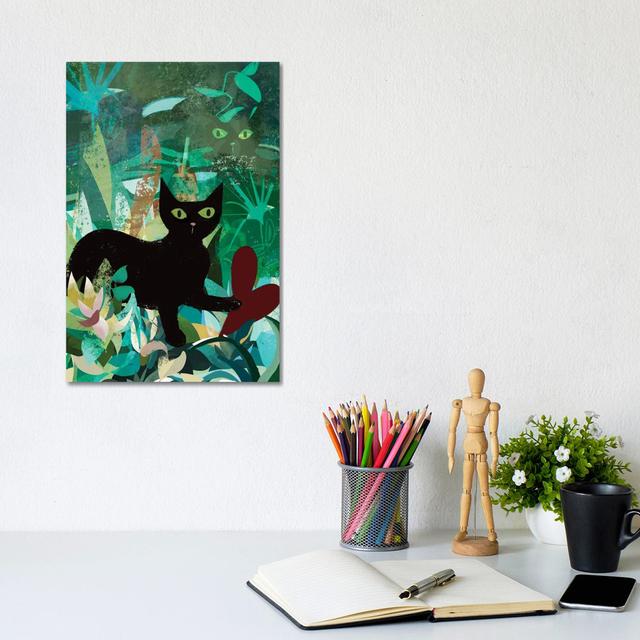 Emerald Intuition by Year Of The Cat - No Frame Gallery-Wrapped Canvas Giclée on Canvas ClassicLiving Size: 30.48cm H x 20.32cm W on Productcaster.