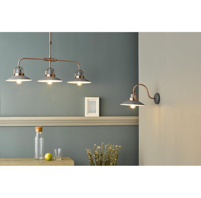 Ximena 1-Light Armed Sconce Zipcode Design Fixture Finish: Chrome on Productcaster.