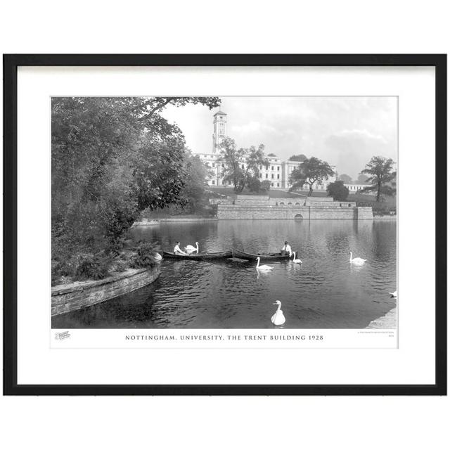 'Nottingham, University, the Trent Building 1928' - Picture Frame Photograph Print on Paper The Francis Frith Collection Size: 45cm H x 60cm W x 2.3cm on Productcaster.