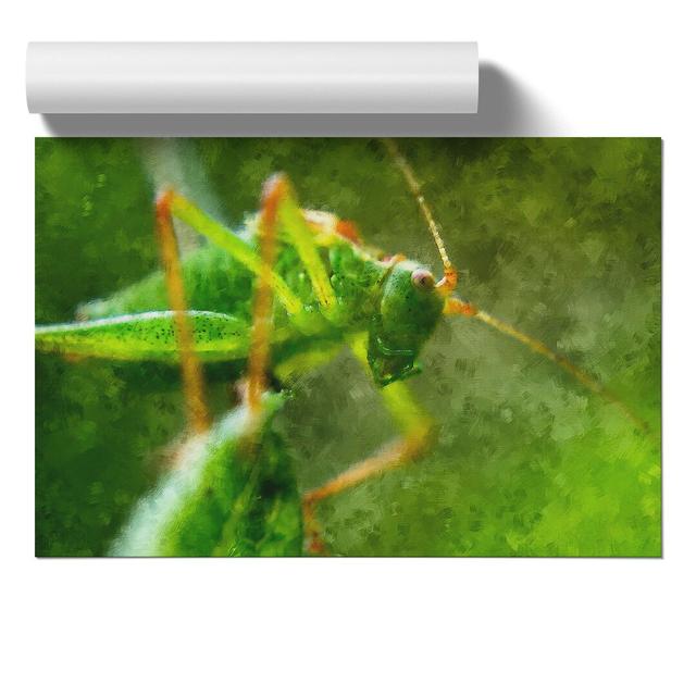 Grasshopper Vol.2 - No Frame Print East Urban Home Size: 42cm H x 59cm W x 0.1cm D on Productcaster.