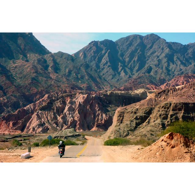 Cafayate Gorge by Kszymek - Wrapped Canvas Print Alpen Home Size: 20cm H x 30cm W on Productcaster.