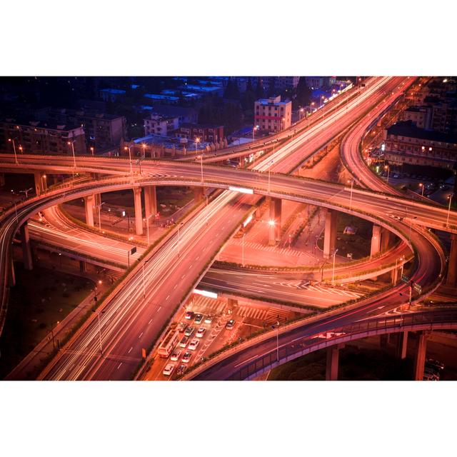 City Scape by Shansekala - Wrapped Canvas Photograph Latitude Run Size: 20cm H x 30cm W on Productcaster.