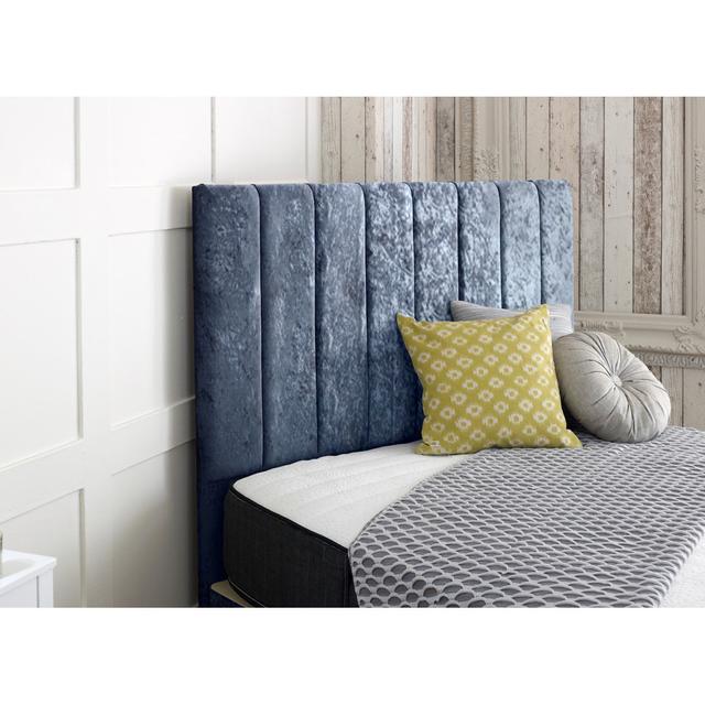 Upholstered Headboard Mercer41 Colour: Slate Grey, Size: Single (3') on Productcaster.