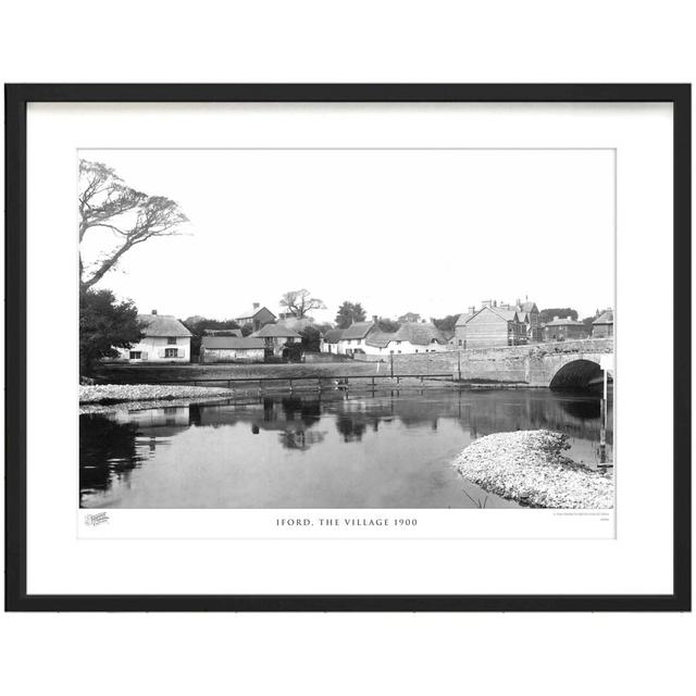 Iford, The Village 1900 by Francis Frith - Single Picture Frame Print The Francis Frith Collection Size: 40cm H x 50cm W x 2.3cm D on Productcaster.