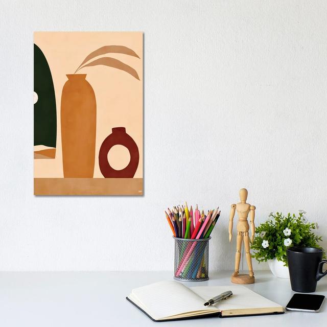 Ochre II by Bria Nicole - Graphic Art Print on Canvas Norden Home Format: Wrapped Canvas, Size: 30.48cm H x 20.32cm W x 1.91cm D on Productcaster.