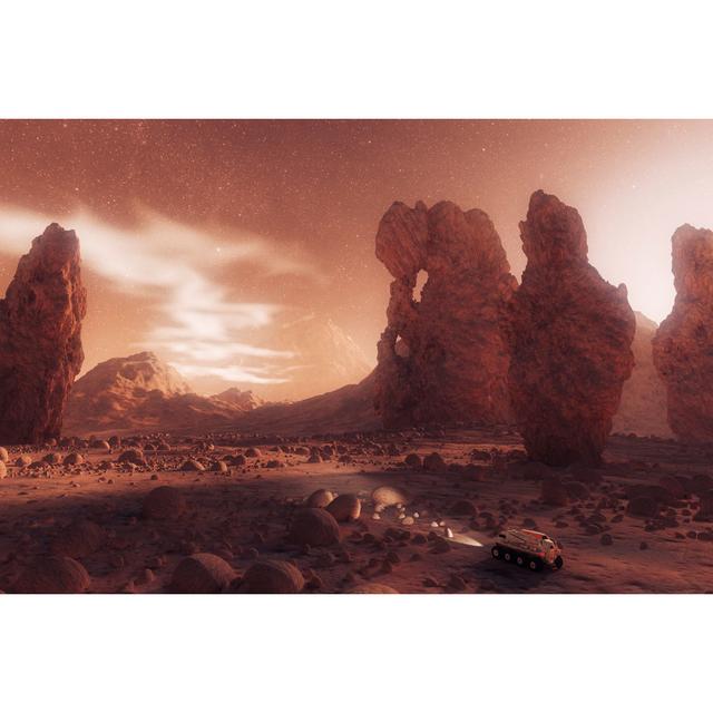 Mars Terraforming And Colonization by Gremlin - Wrapped Canvas Art Prints Alpen Home Size: 81cm H x 122cm W on Productcaster.