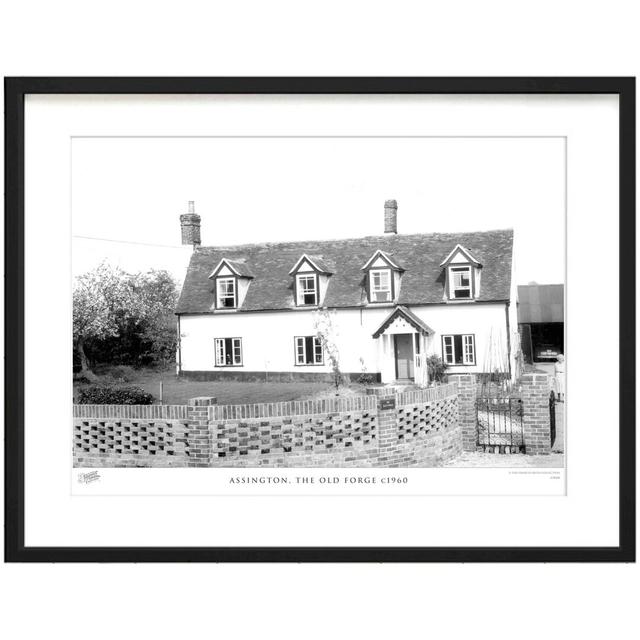 'Assington, the Old Forge C1960' - Picture Frame Photograph Print on Paper The Francis Frith Collection Size: 60cm H x 80cm W x 2.3cm D on Productcaster.