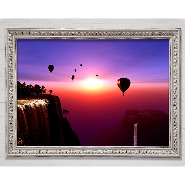 Beautiful Mountain View Framed Print Bright Star Size: 42cm H x 59.7cm W on Productcaster.