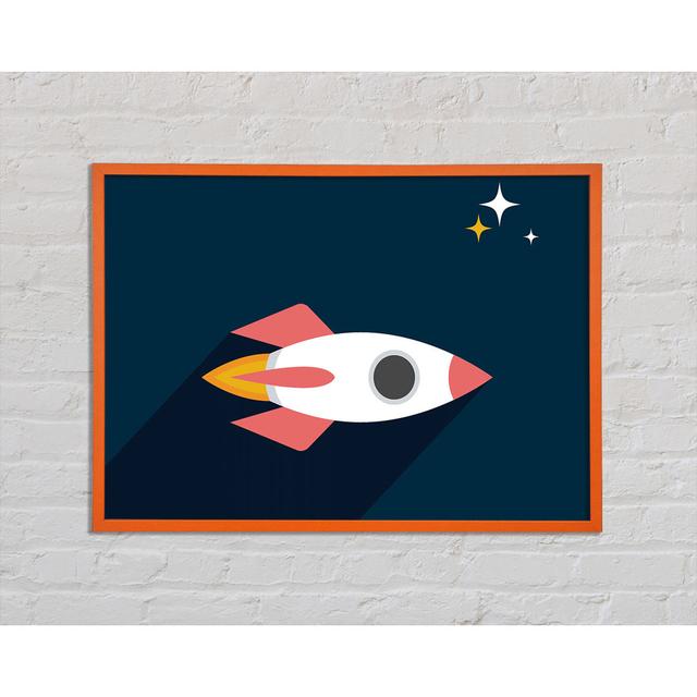 Rocket Amongst The Stars - Print Isabelle & Max Size: 29.7cm H x 42cm W x 2cm D on Productcaster.