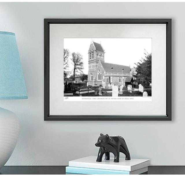 Ospringe, The Church Of St Peter And St Paul 1892 by Francis Frith - Single Picture Frame Print The Francis Frith Collection Size: 40cm H x 50cm W x 2 on Productcaster.