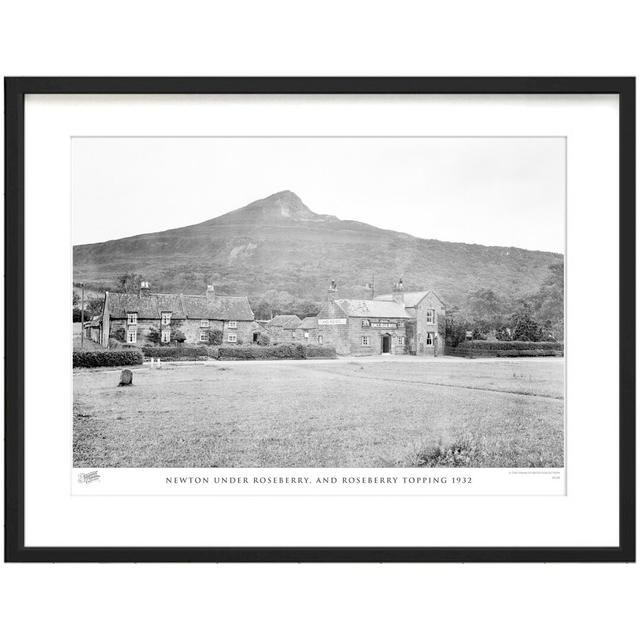 Newton Under Roseberry, And Roseberry Topping 1932 - Single Picture Frame Print The Francis Frith Collection Size: 28cm H x 36cm W x 2.3cm D on Productcaster.