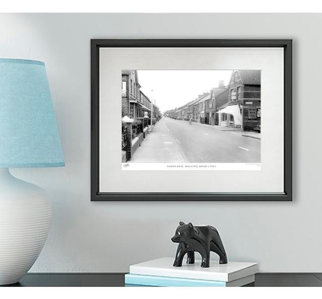 'Snodland, Malling Road C1965' by Francis Frith - Picture Frame Photograph Print on Paper The Francis Frith Collection Size: 60cm H x 80cm W x 2.3cm D on Productcaster.