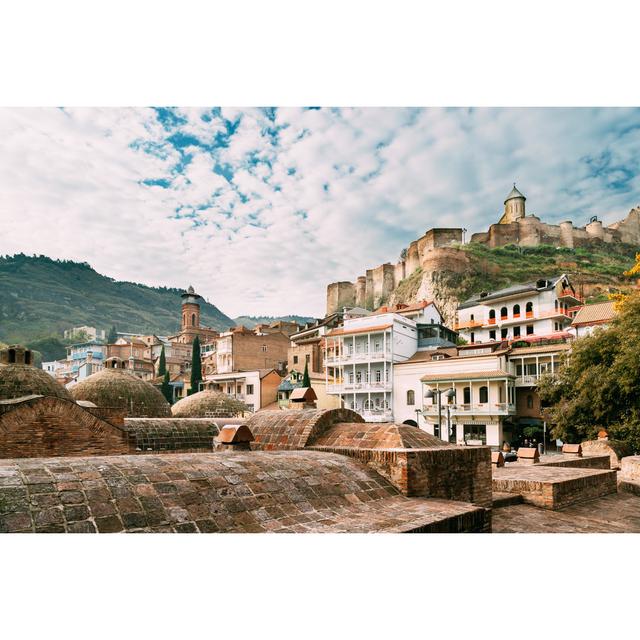 Tbilisi, Georgia Abanotubani by Bruev - Wrapped Canvas Photograph Marlow Home Co. Size: 61cm H x 91cm W on Productcaster.