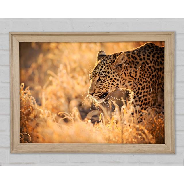 Leopard Wonder - Print Ebern Designs Size: 59.7cm H x 84.1cm W x 1.5cm D on Productcaster.