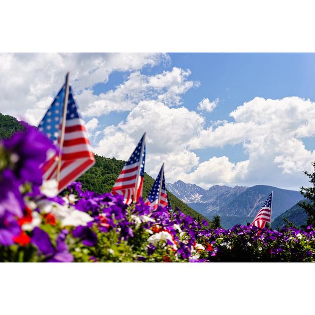 Fourth Of July Mountain by Adventure_Photo - No Frame Print on Canvas 17 Stories Size: 20cm H x 30cm W on Productcaster.