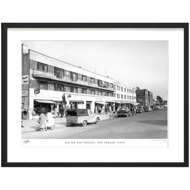 'Lee on the Solent, the Parade C1955' by Francis Frith - Picture Frame Photograph Print on Paper The Francis Frith Collection Size: 60cm H x 80cm W x on Productcaster.