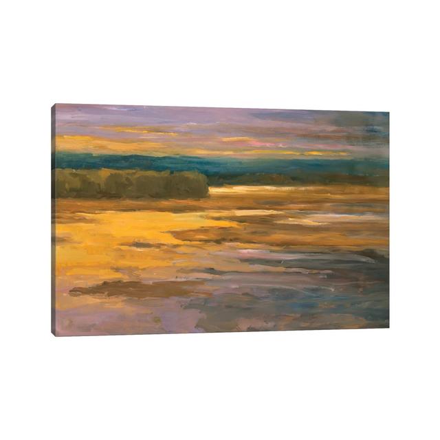 Peaceful II by Allayn Stevens - Wrapped Canvas Painting Rosalind Wheeler Size: 45.72cm H x 66.04cm W x 3.81cm D on Productcaster.