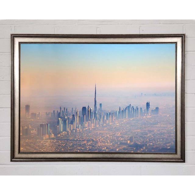 Sand Storm City - Single Picture Frame Art Prints Rosalind Wheeler Size: 59.7cm H x 84.1cm W x 1.5cm D on Productcaster.