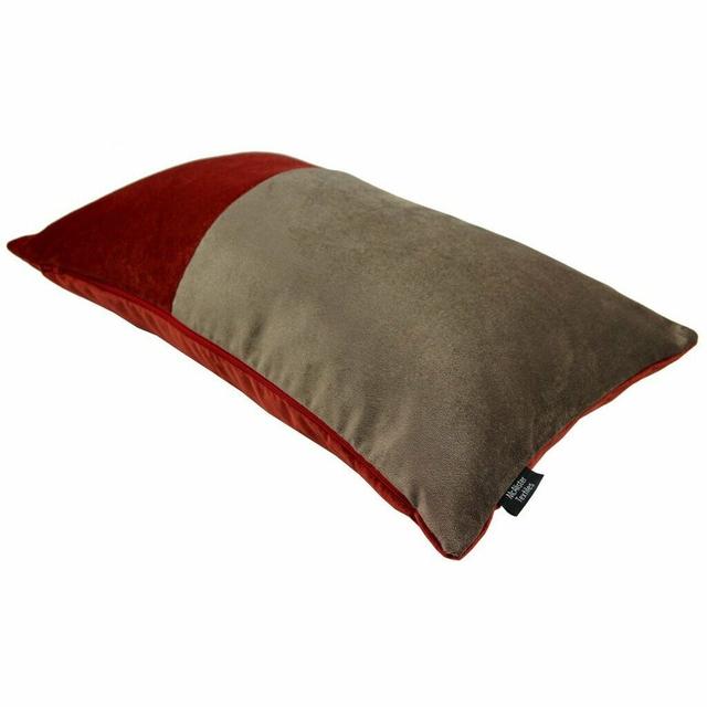 Ukee Cushion with Filling Rosalind Wheeler Colour: Red/Brown, Size: 40 x 60cm on Productcaster.