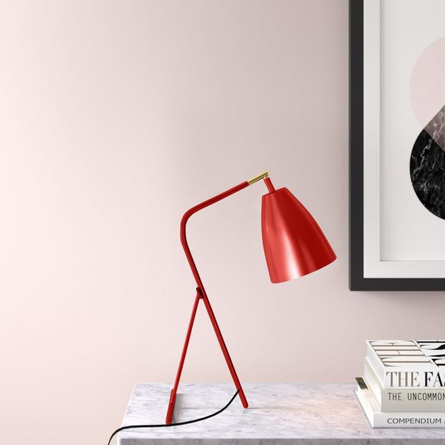 Ilwell Metal Desk Lamp Norden Home Finish: Red on Productcaster.