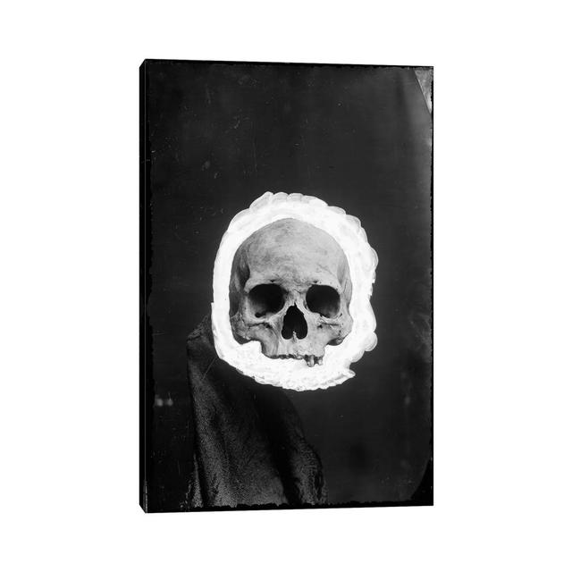 Skeleton - Wrapped Canvas Painting Maturi Size: 101.6cm H x 66.04cm W x 1.91cm D on Productcaster.