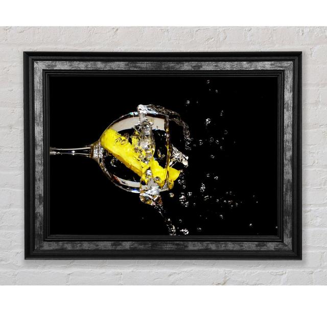 Gin And Tonic With Lemon Framed Print Bright Star Size: 21cm H x 42cm W x 8cm D on Productcaster.