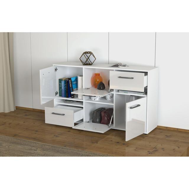 Beny TV Stand for TVs up to 60" Brayden Studio Colour: Black/White on Productcaster.