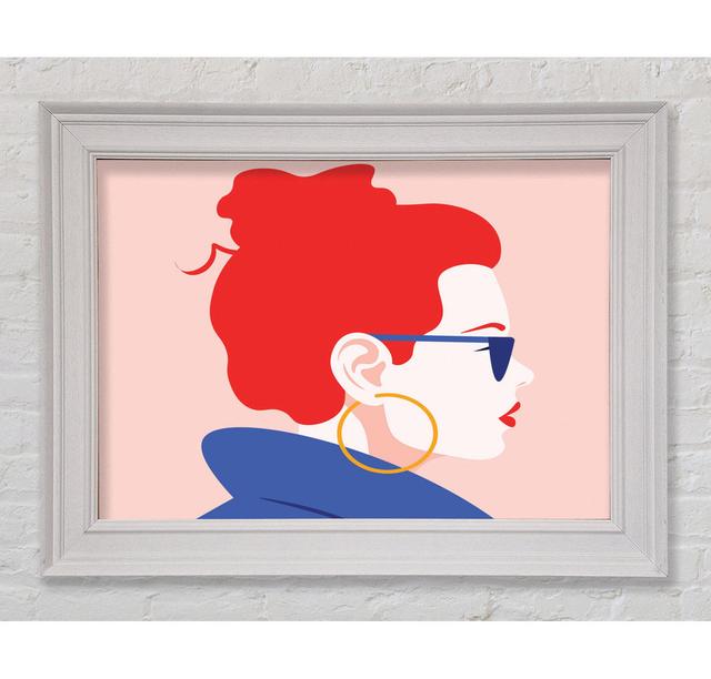 The Woman Fashion Framed Print Rosalind Wheeler Size: 42cm H x 59.7cm W on Productcaster.