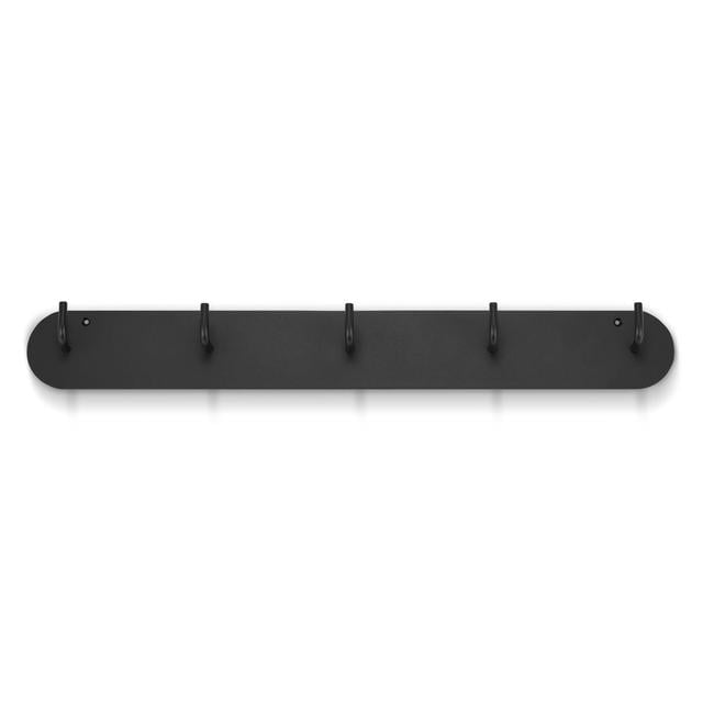 Lekita Steel 7 - Hook Wall Mounted Coat Rack Ebern Designs on Productcaster.