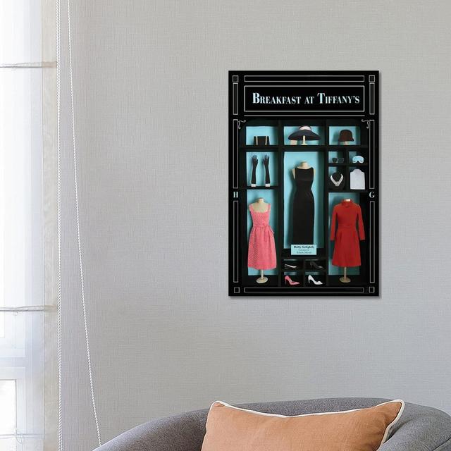 Breakfast At Tiffany's Costumes by Jordan Bolton - Gallery-Wrapped Canvas Giclée on Canvas Canora Grey Format: Wrapped Canvas, Size: 66.04cm H x 45.72 on Productcaster.