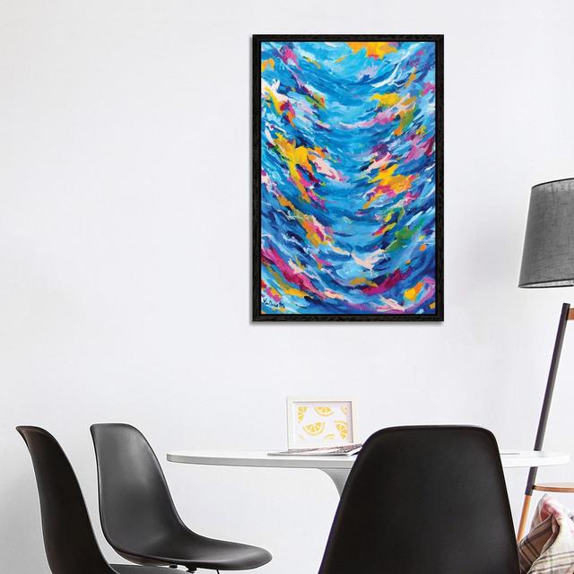 Dream To Bloom Ivy Bronx Format: Black Framed, Size: 101.6cm H x 66.04cm W on Productcaster.