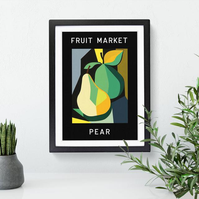 Pear Fruit Market Exhibition Vol.5 Happy Larry Size: 34cm H x 25cm W x 2cm D on Productcaster.