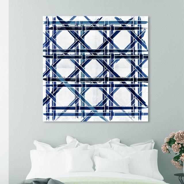 'Rattan' Graphic Art on Wrapped Canvas East Urban Home Size: 91.4 cm H x 91.4 cm W x 3.8 cm D on Productcaster.