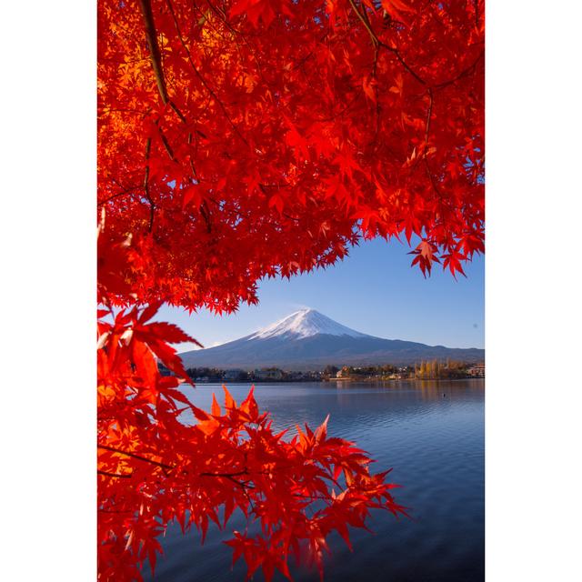 Mt Fuji by Mantaphoto - Wrapped Canvas Print Wall Art Production Network Size: 46cm H x 30cm W x 3.8cm D on Productcaster.