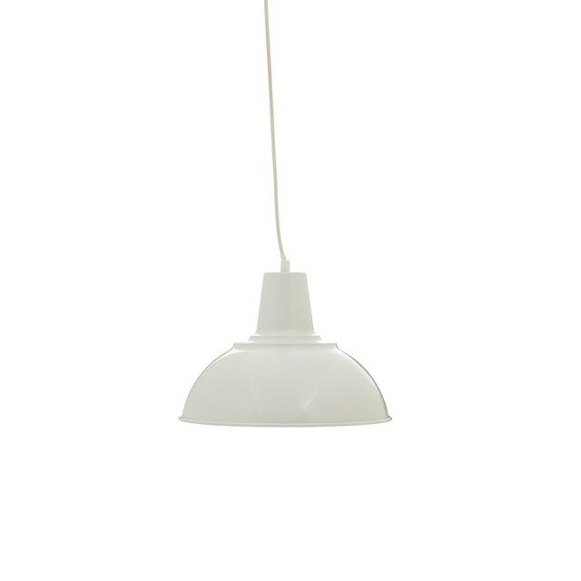 Javen 1 - Light Dome Pendant 17 Stories Finish: White on Productcaster.