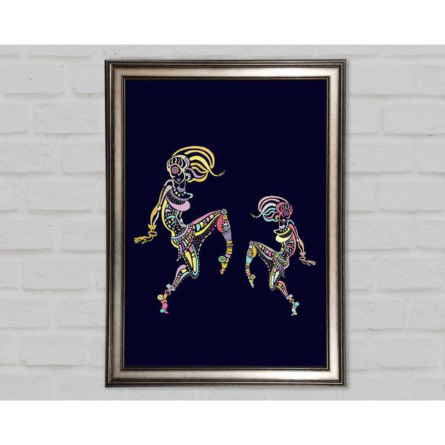 African Tribal Art 21 Framed Print Ophelia & Co. Size: 29.7cm H x 42cm W on Productcaster.