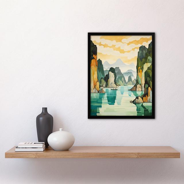 Ha Long Bay Vietnam - Single Picture Frame Print Alpen Home on Productcaster.