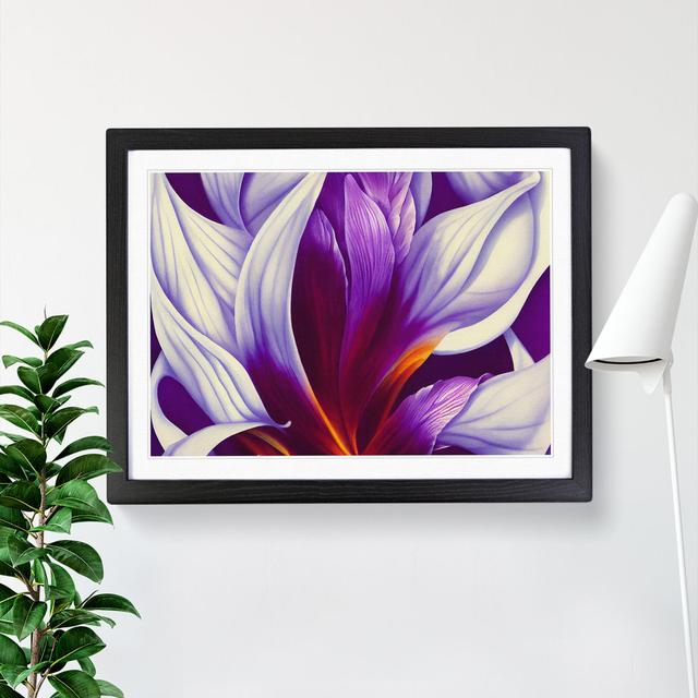 Otherworldly Flower Vol.3 - Picture Frame Graphic Art 17 Stories Frame Colour: Black, Size: 34cm H x 46cm W x 2cm D on Productcaster.