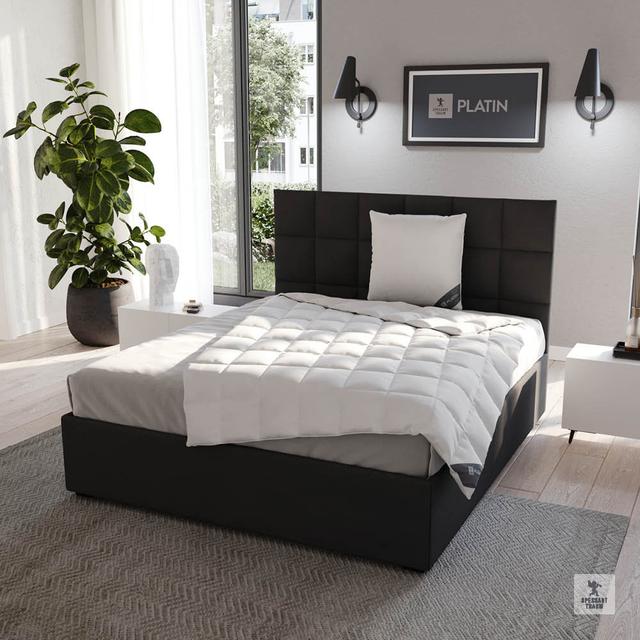 Spessarttraum Goose down duvet cover Spessarttraum Size: 135 x 200cm on Productcaster.