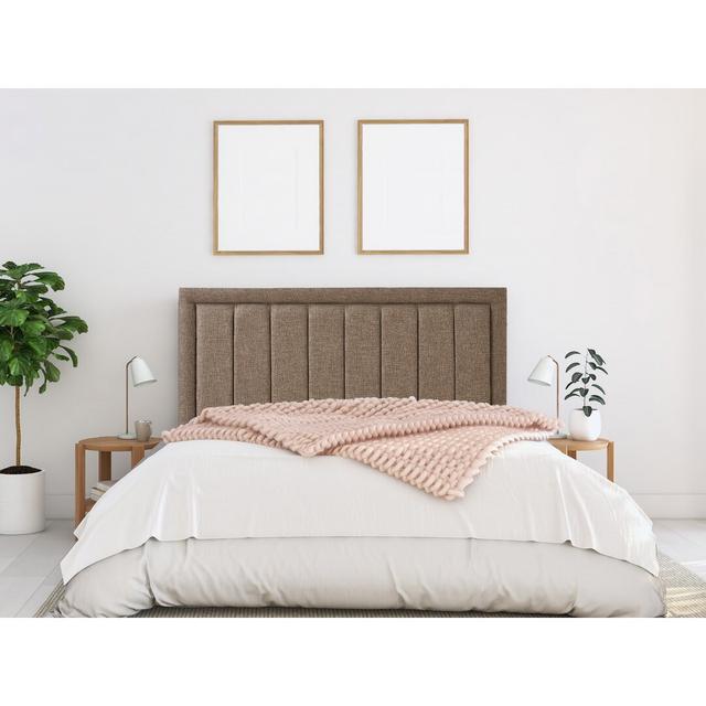 Franciene Upholstered Headboard 17 Stories Colour: Silver, Size: Kingsize (5') on Productcaster.