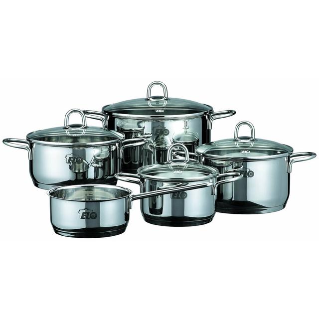 ELO Rubin 5 Pieces Stainless Steel Cookware Set ELO on Productcaster.