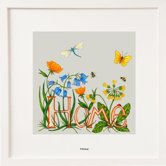 Positivity Collection 3 Piece Floater Frame Art Prints Zoomie Kids on Productcaster.