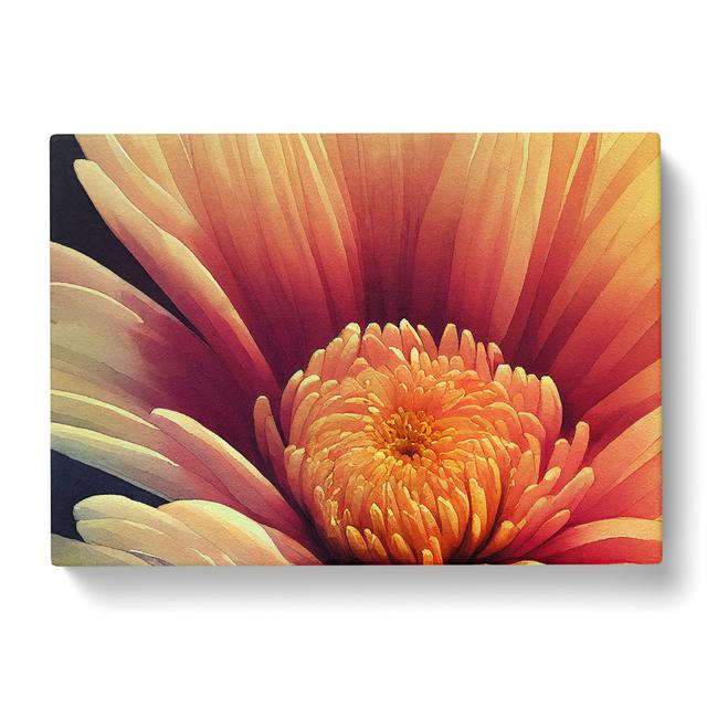 Dramatic Flower - Wrapped Canvas Graphic Art 17 Stories Size: 40cm H x 60cm W x 3cm D on Productcaster.