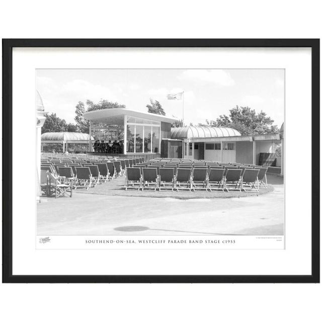 Southend On Sea, Westcliff Parade Band Stage C1955 by Francis Frith - Single Picture Frame Print The Francis Frith Collection Size: 28cm H x 36cm W x on Productcaster.