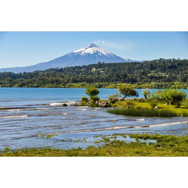 View Of Villarrica Volcano Highland Dunes Size: 20cm H x 30cm W x 3.8cm D on Productcaster.