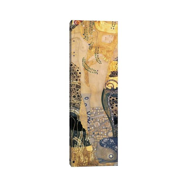 Water Serpents I, 1904-07 by Gustav Klimt - Painting Print on Canvas Langley Street Size: 91.44cm H x 30.48cm W x 3.81cm D, Frame Option: No Frame on Productcaster.