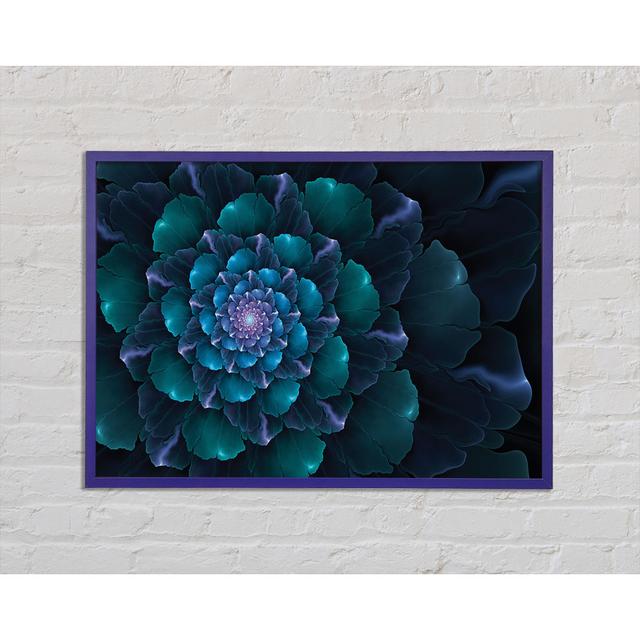 Spiral Into The Succulent Cactus - Single Picture Frame Art Prints Bloomsbury Market Size: 42cm H x 59.7cm W x 2cm D on Productcaster.