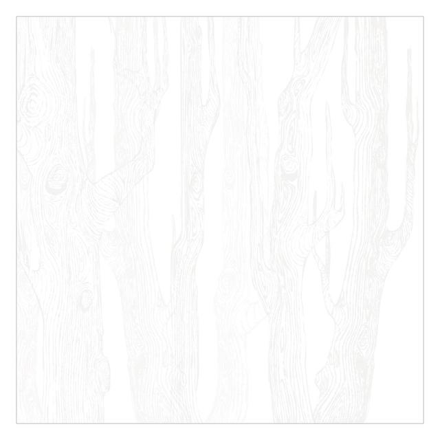 No.Mw20 White-Rose Forest 3.36m x 3.36m Textured Matt Peel & Stick Wall Mural East Urban Home on Productcaster.