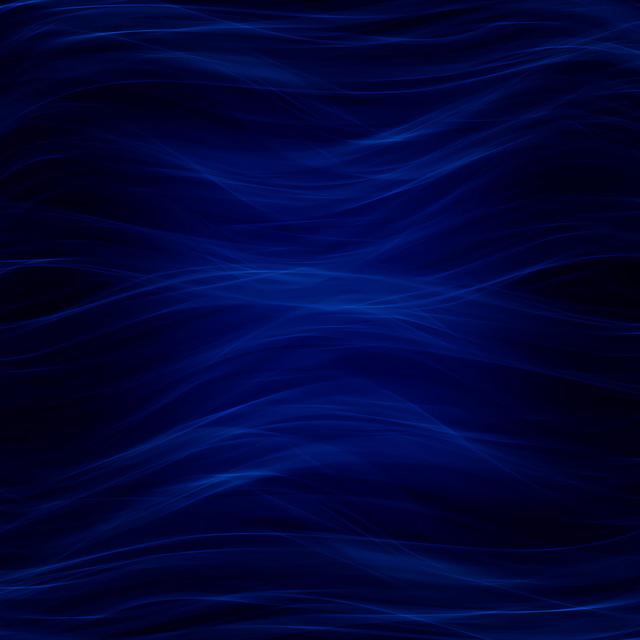 Wavy Dark Blue Abstract Background by Dlinca - Print Metro Lane Size: 40cm H x 40cm W on Productcaster.